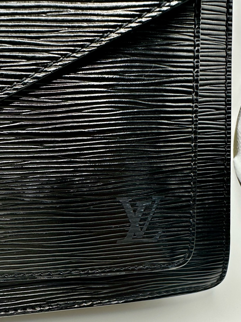 Louis Vuitton Black Epi Leather Top-Handle Satchel with Gold Hardware - Picture 2 of 16